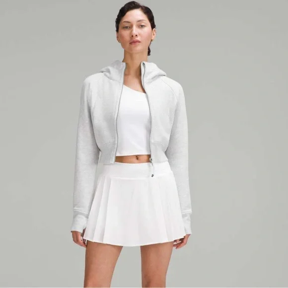 Scuba cropped full zip hoodie - Picture 1 of 2